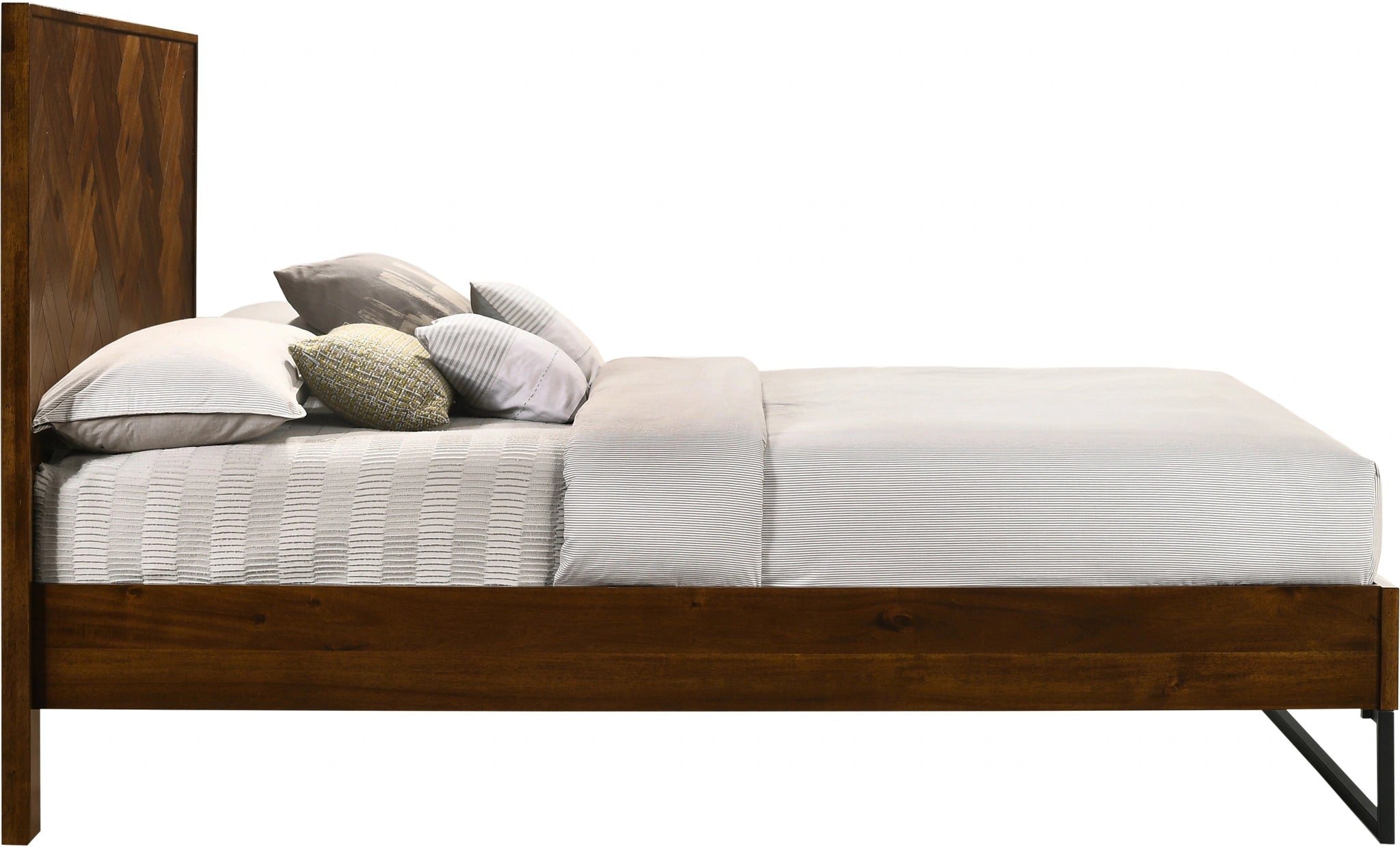 Reed Antique Coffee King Bed (3 Boxes)