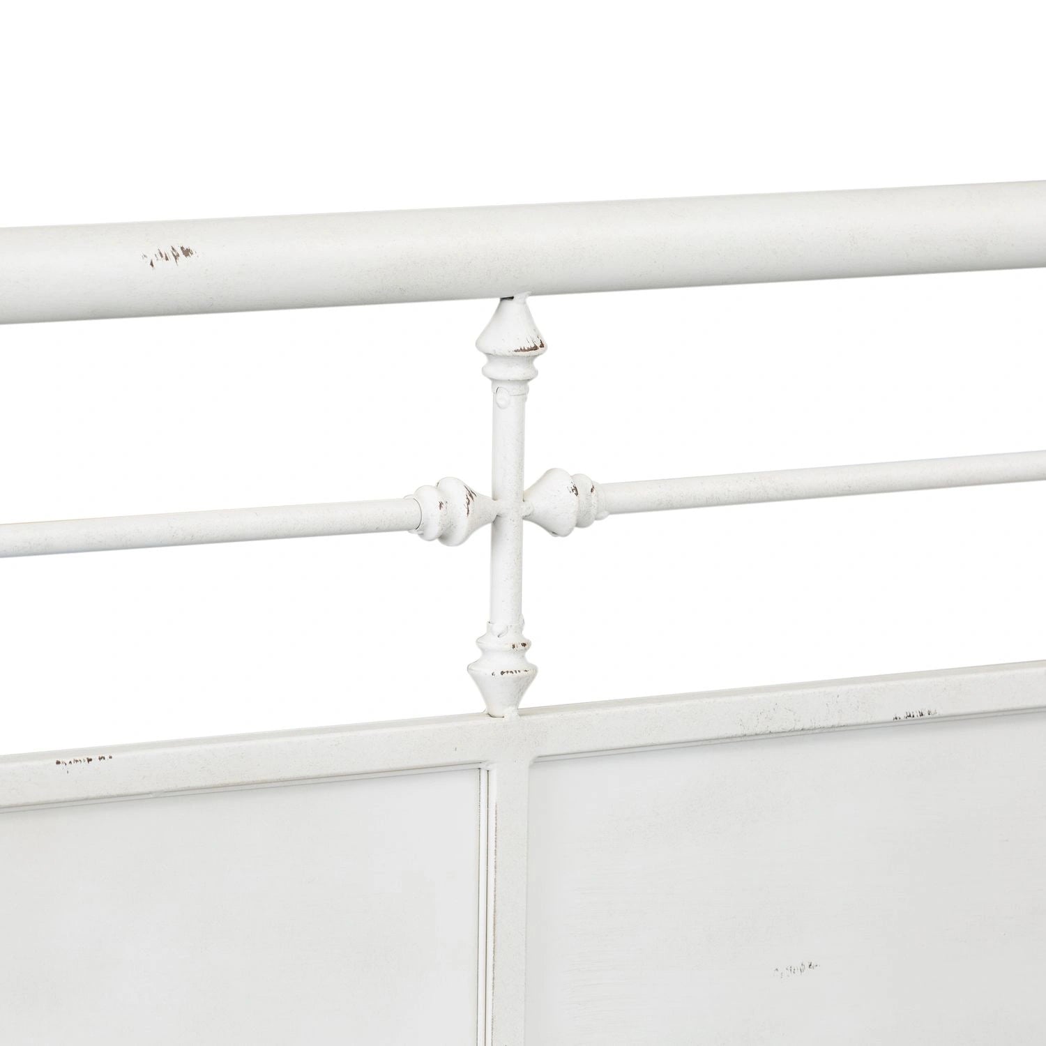 Vintage Series Metal Bed in Antique White image
