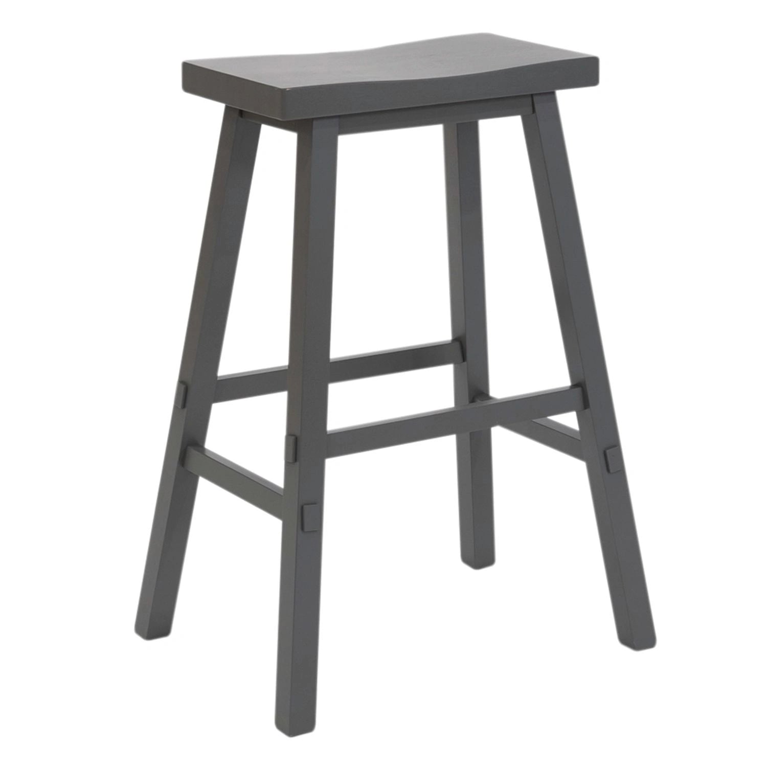 Creations 30 Inch Sawhorse Stool- Gray image