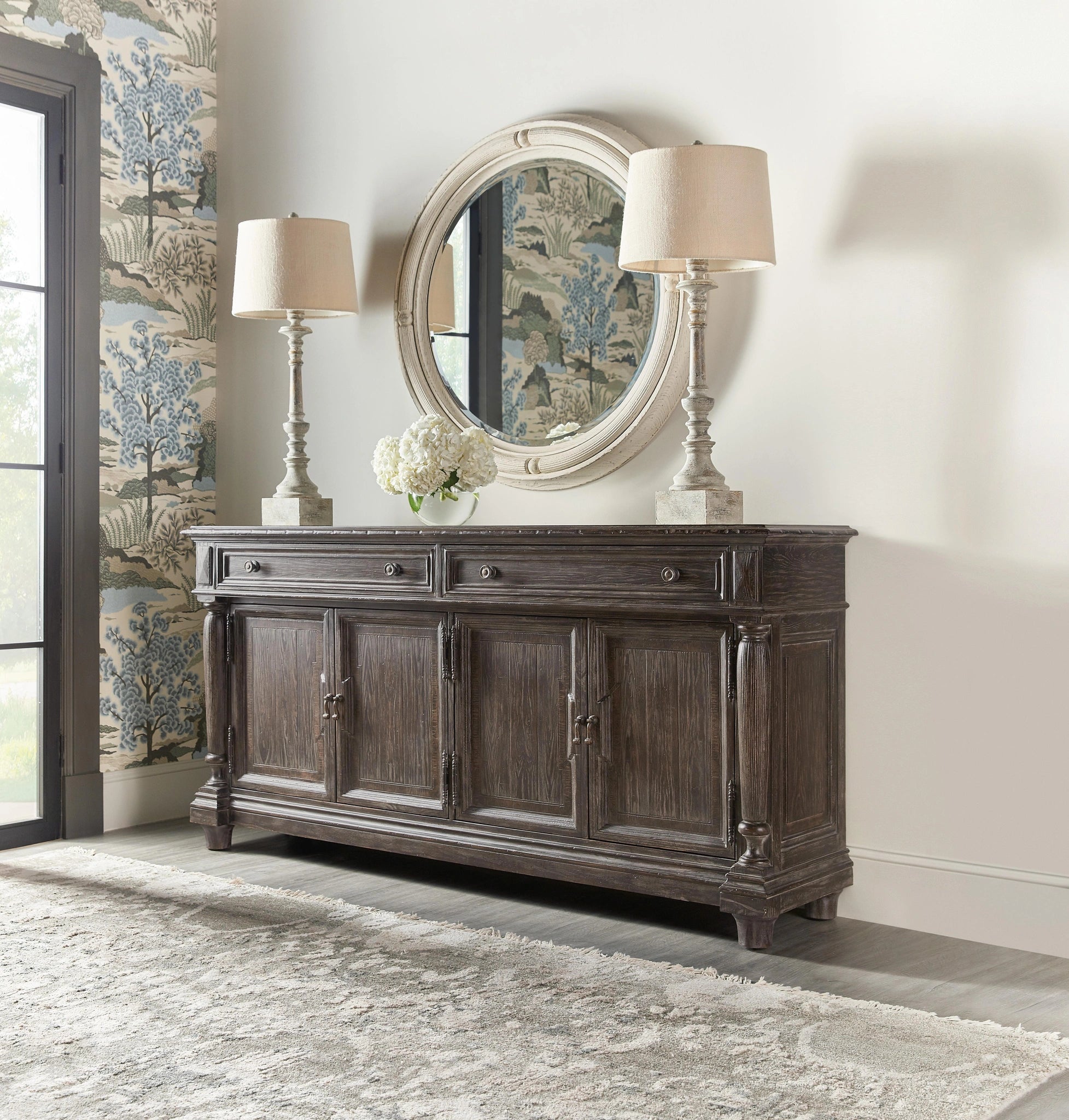Traditions Round Mirror - 5961-90007-02