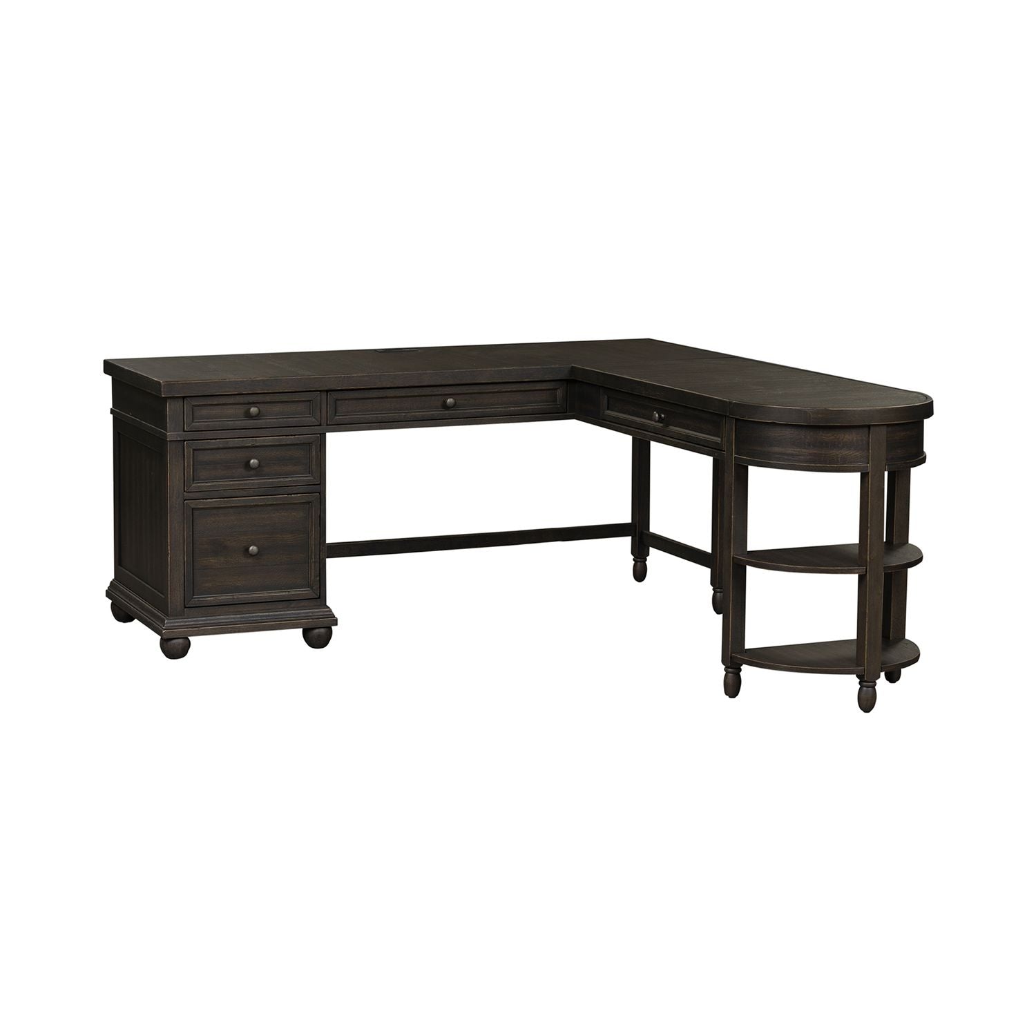 Harvest Home Opt L Shaped Desk Set