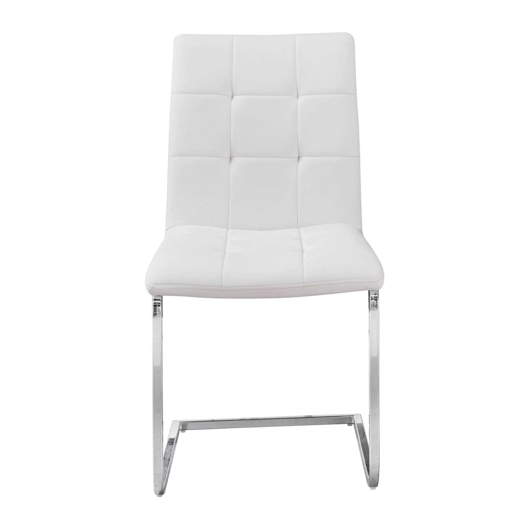 Steve Silver Escondido Side Chair in Chrome (Set of 2)