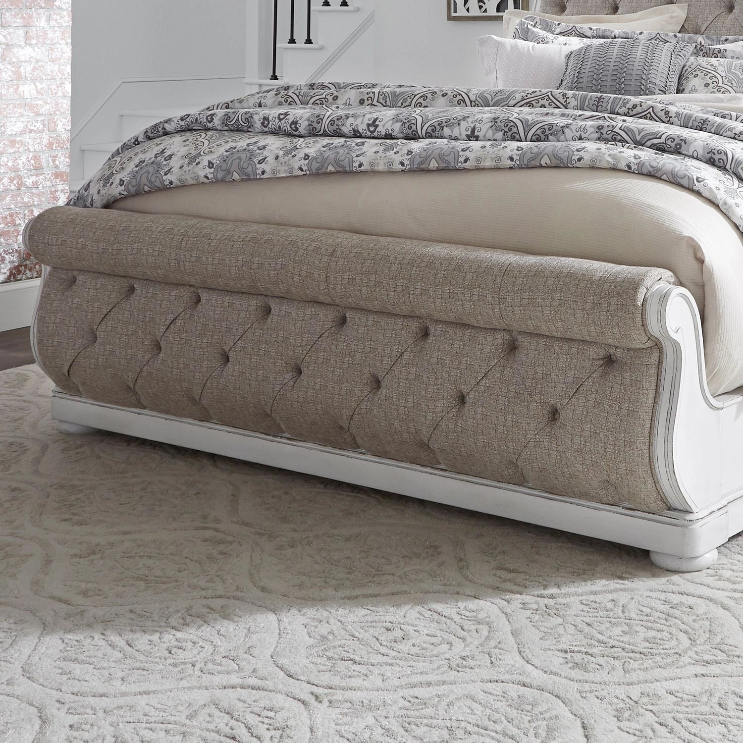Magnolia Manor Uph Sleigh Footboard image