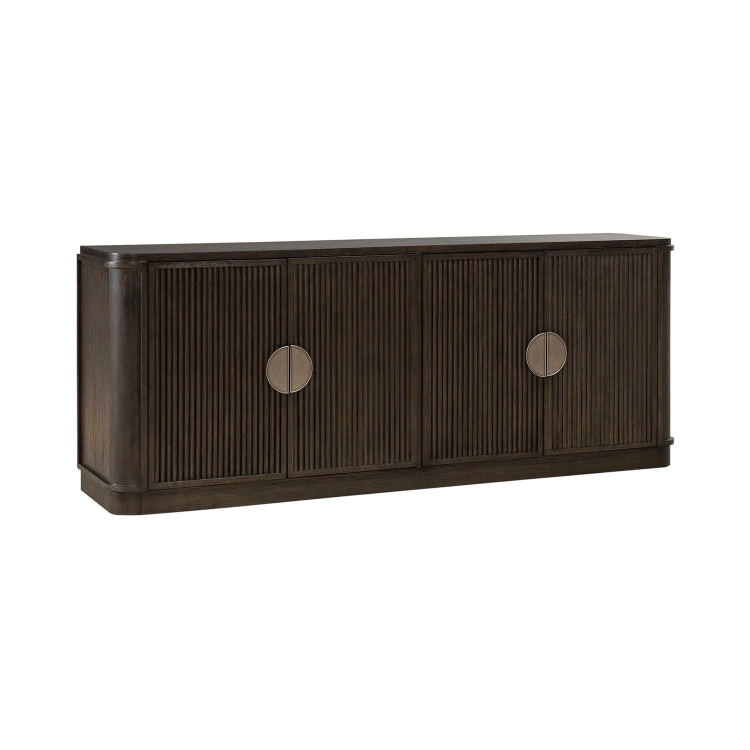 City View 82 Inch TV Console in Coffee Bean image