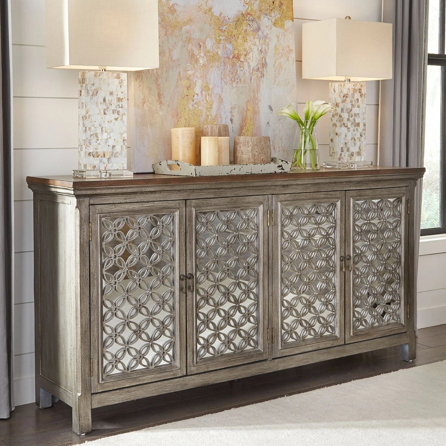 Westridge 4 Door Accent Cabinet image