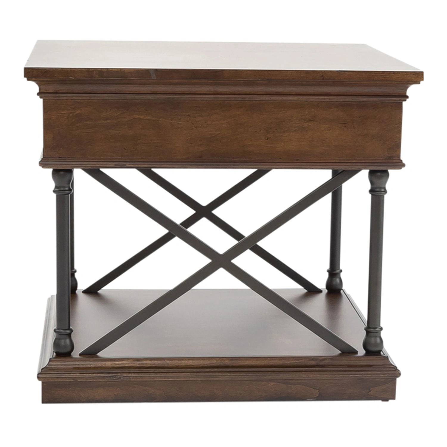 Tribeca End Table in Cordovian Brown image