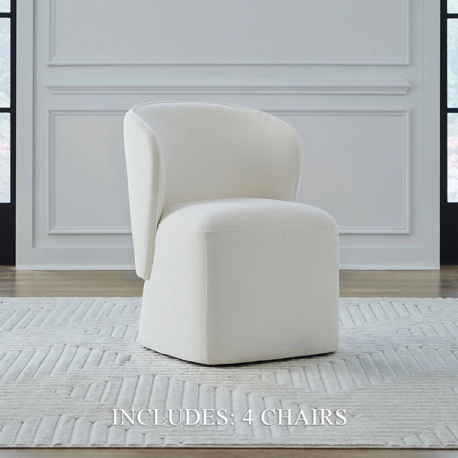 Accent Dining Ivory Accent Dining Chairs - Set of 4 image