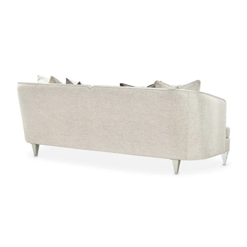 AICO Furniture Camden Court Sofa in Platinum - Luxury Home Furniture (MI)