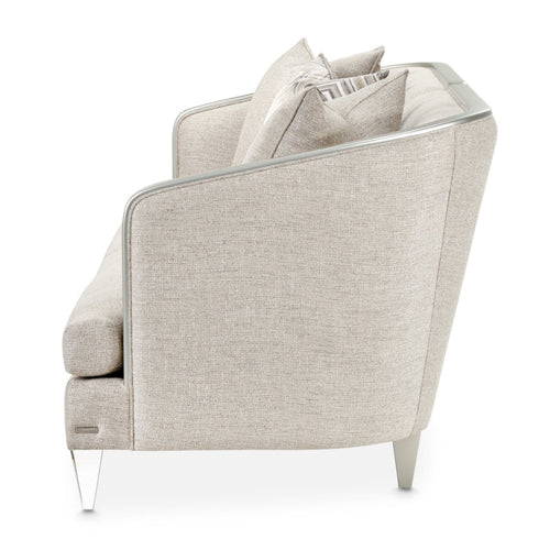 AICO Furniture Camden Court Sofa in Platinum - Luxury Home Furniture (MI)