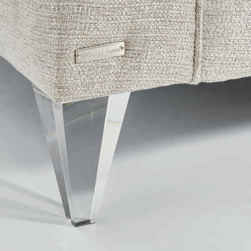 AICO Furniture Camden Court Sofa in Platinum - Luxury Home Furniture (MI)