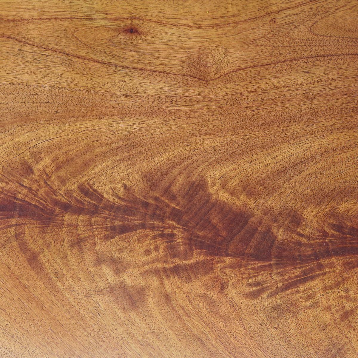 AICO Malibu Crest Rectangular Dining Table in Crotch Mahogany