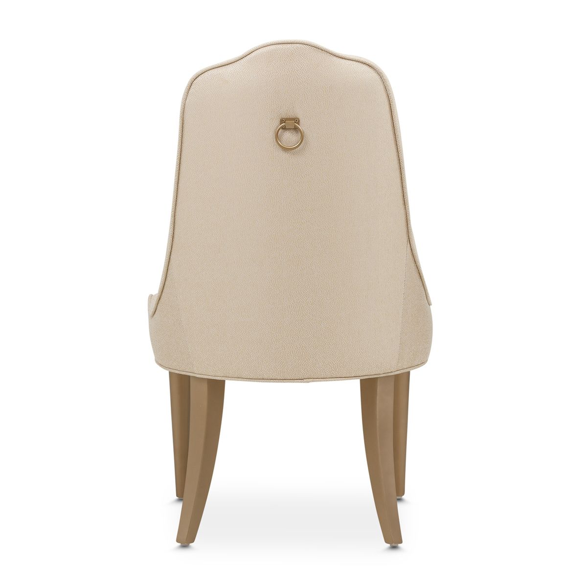 AICO Malibu Crest Side Chair in Crotch Mahogany (Set of 2)