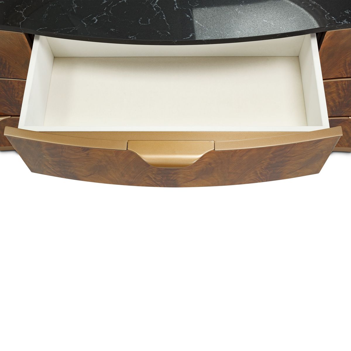 AICO Malibu Crest 9 Drawer Dresser in Crotch Mahogany - Luxury Home Furniture (MI)