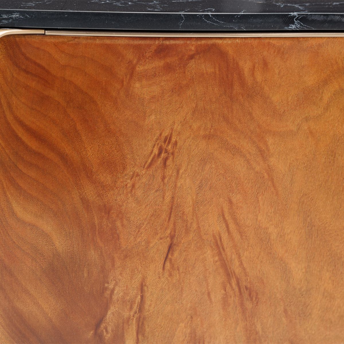 AICO Malibu Crest TV Console in Crotch Mahogany - Luxury Home Furniture (MI)