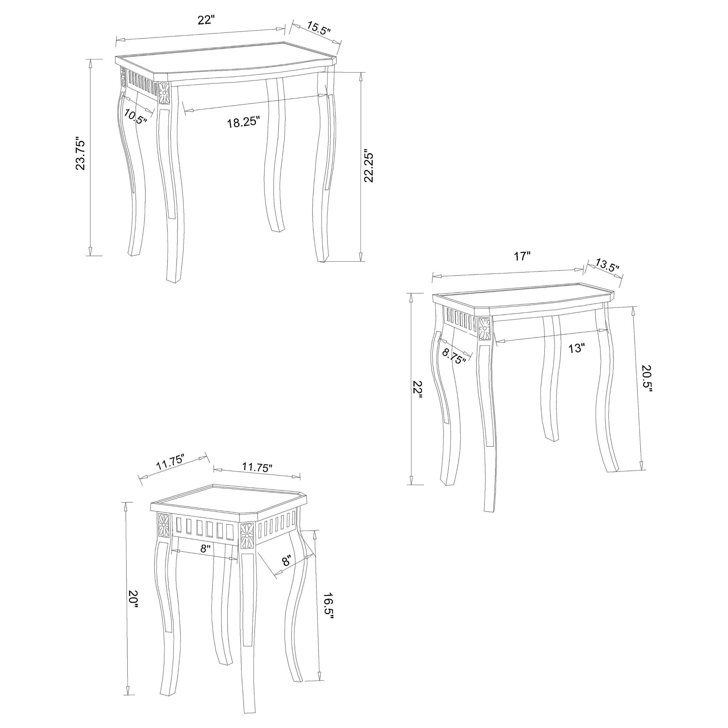 Daphne Nesting Table