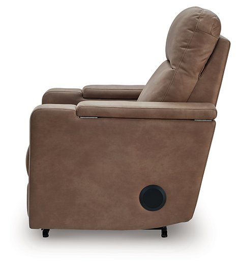 Lorrenton Power Glider Recliner with Audio System - Luxury Home Furniture (MI)