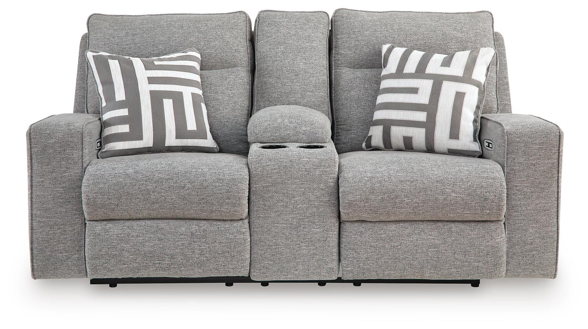 Biscoe Power Reclining Loveseat - Luxury Home Furniture (MI)