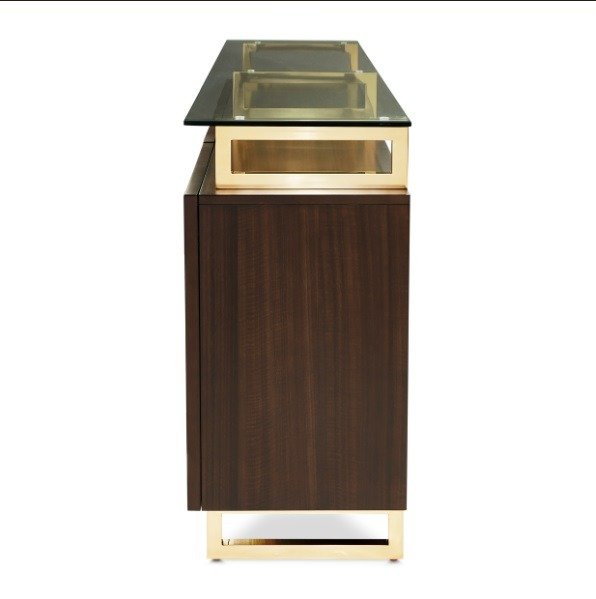 AICO Belmont Place Sideboard in Espresso - Luxury Home Furniture (MI)