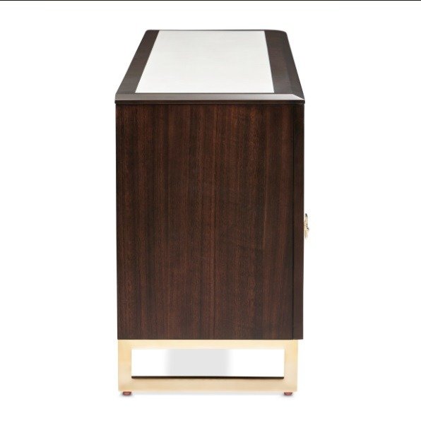 AICO Belmont Place Media Cabinet in Espresso - Luxury Home Furniture (MI)