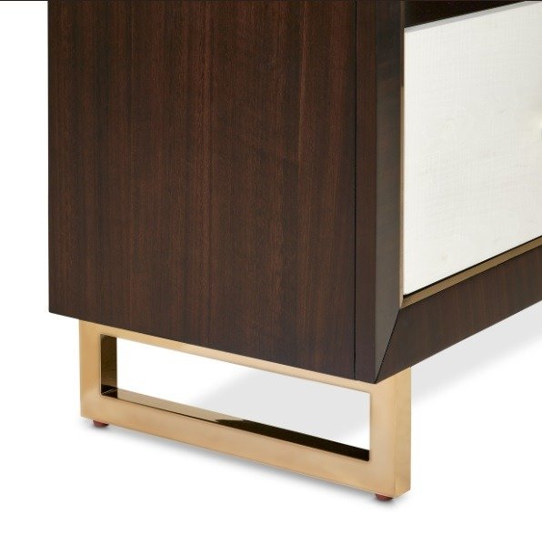 AICO Belmont Place Media Cabinet in Espresso - Luxury Home Furniture (MI)