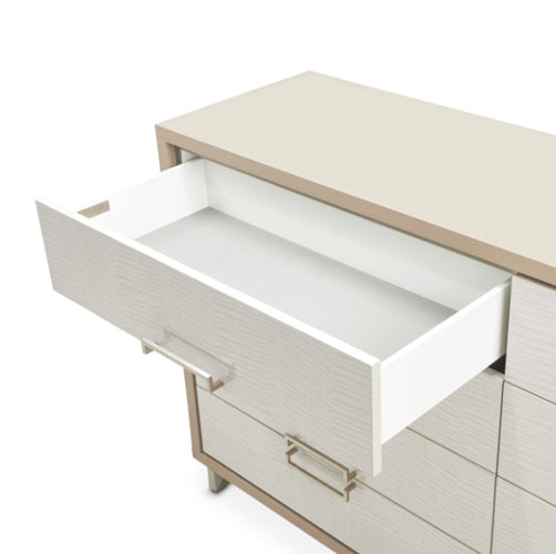 AICO Furniture Palm Gate Dresser in Clay - Luxury Home Furniture (MI)