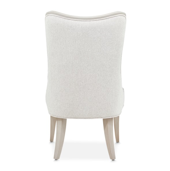AICO Furniture St. Charles Dining Side Chair (Set of 2) in Dove Gray - Luxury Home Furniture (MI)