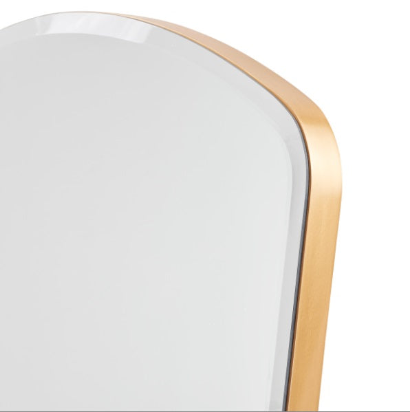 AICO Furniture St.Charles Dresser Mirror in Dove Gray - Luxury Home Furniture (MI)
