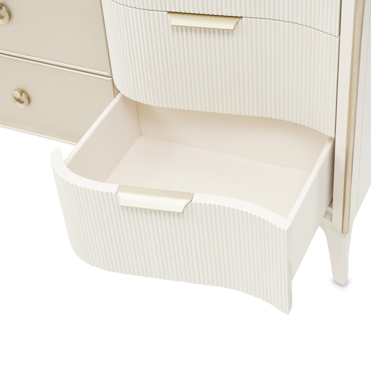 AICO Furniture La Marisia Dresser in Creamy Pearl - Luxury Home Furniture (MI)