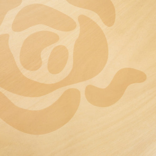 AICO Furniture Camellia Field Round Dining Table in Caramel - Luxury Home Furniture (MI)