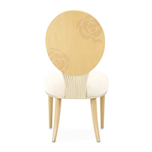 AICO Furniture Camellia Field Side Chair (Set of 2) in Caramel - Luxury Home Furniture (MI)