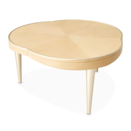 AICO Furniture Camellia Field Cocktail Table in Caramel - Luxury Home Furniture (MI)