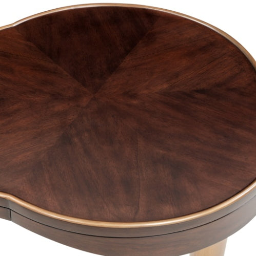AICO Furniture Camellia Field End Table in Warm Pecan - Luxury Home Furniture (MI)