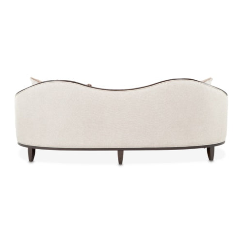 AICO Furniture Camellia Field Sofa in Warm Pecan - Luxury Home Furniture (MI)