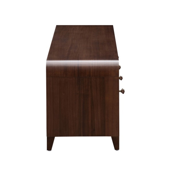 AICO Furniture Houston Media Cabinet in Walnut - Luxury Home Furniture (MI)