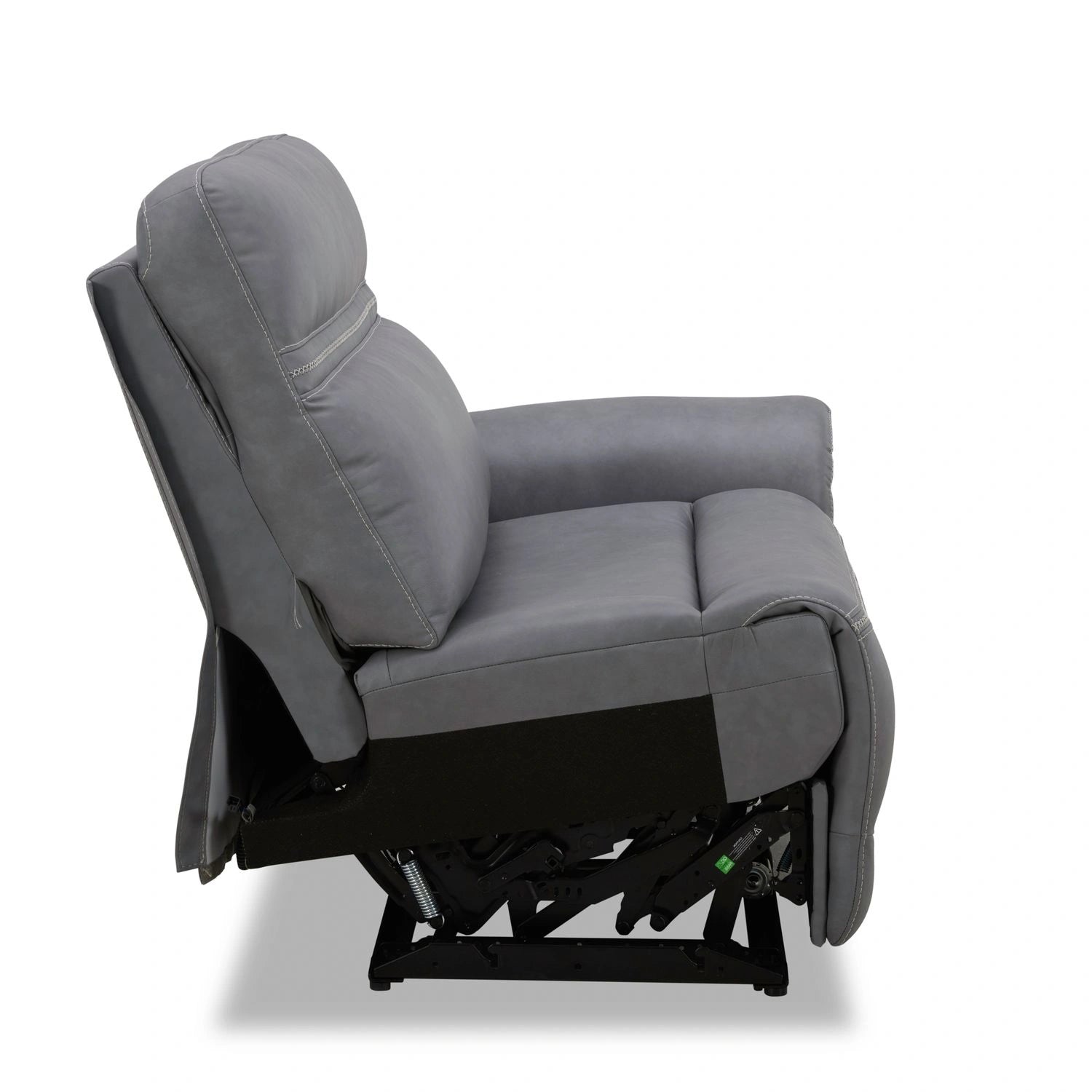 Cooper R Arm Recliner P3 & ZG - Blue Gray image