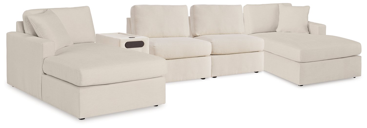 Modmax 5 Piece Sectional with Audio Console - Luxury Home Furniture (MI)