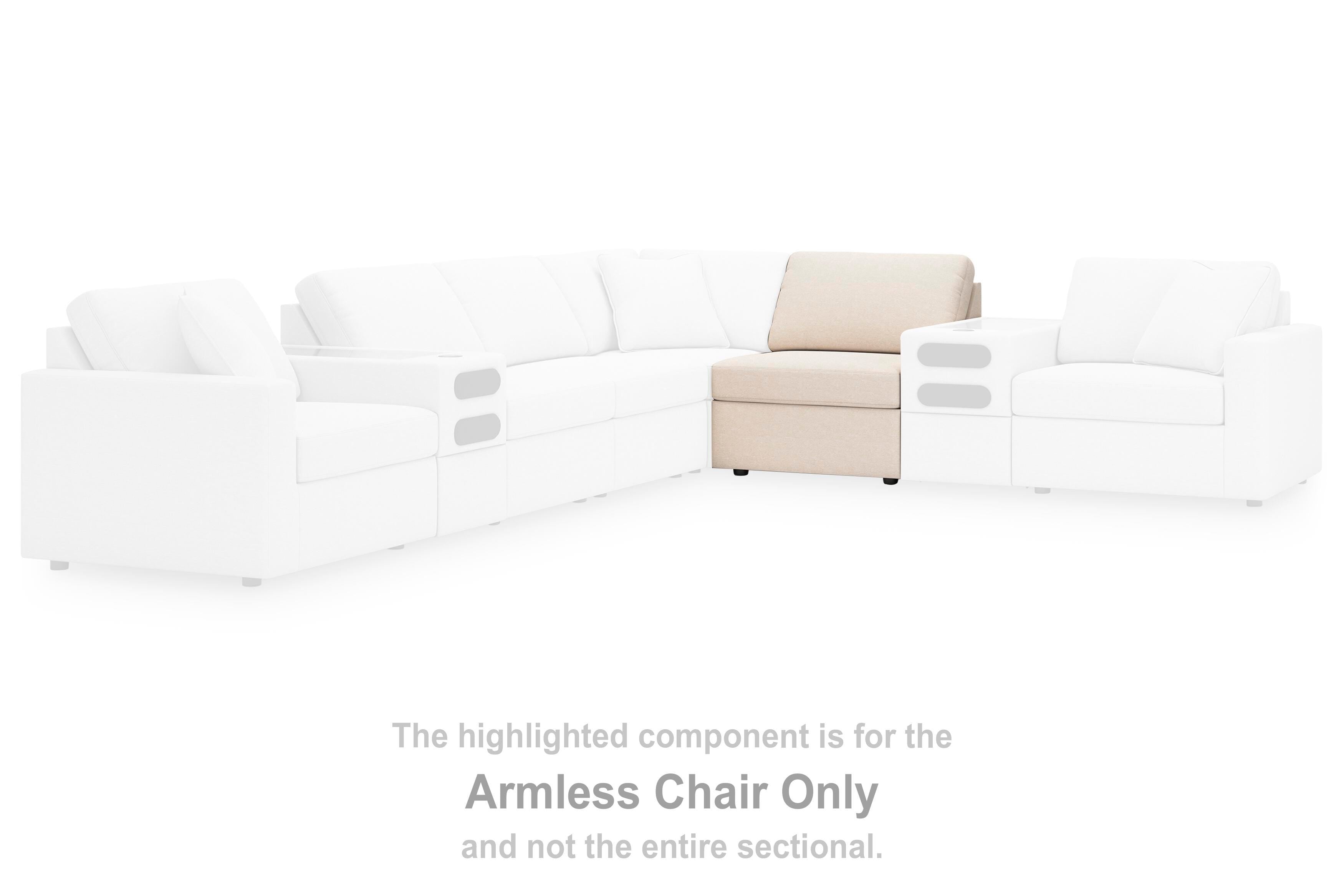 Modmax Balanced Sectional with Audio and Storage Consoles - Luxury Home Furniture (MI)