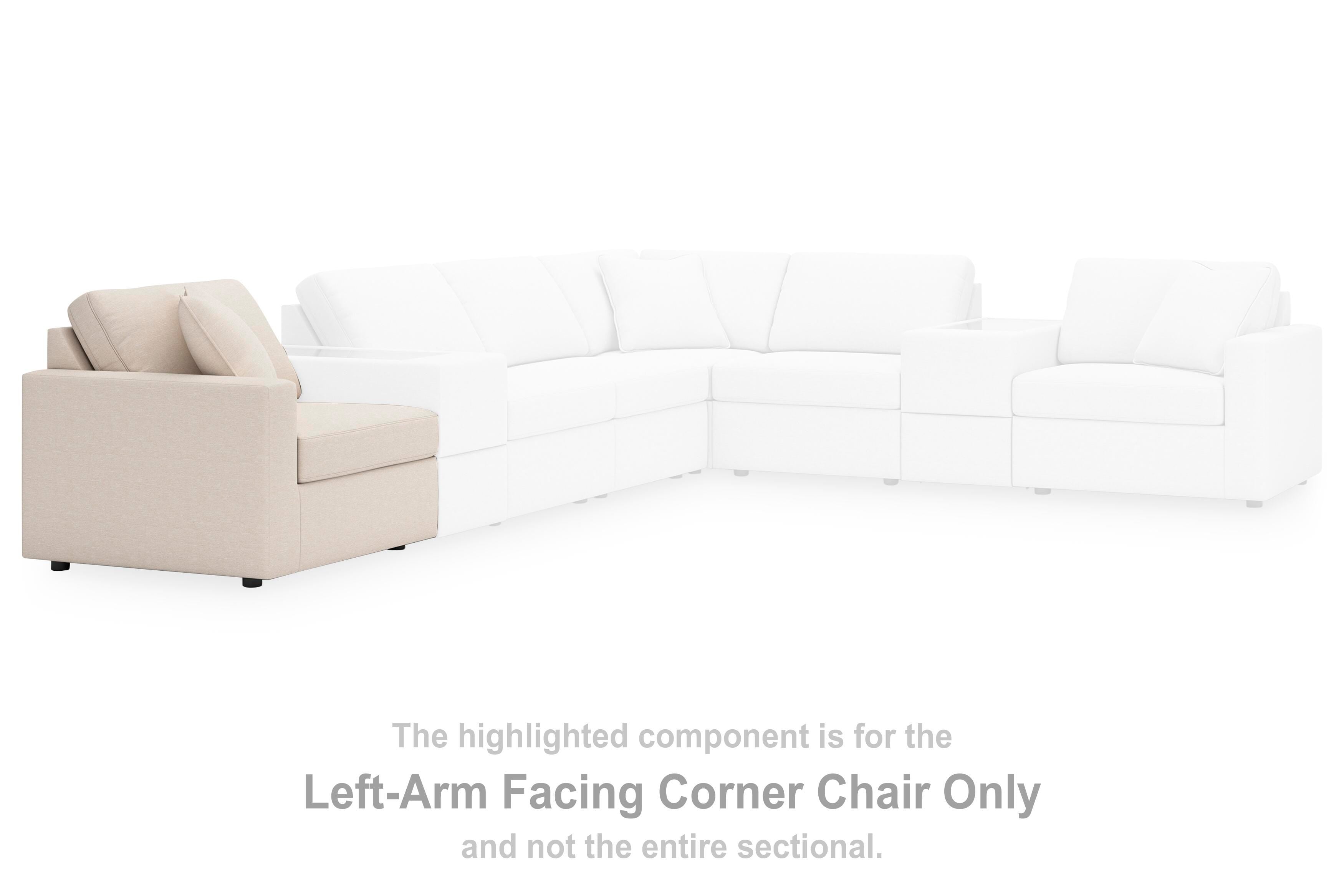 Modmax Balanced Sectional with Audio and Storage Consoles - Luxury Home Furniture (MI)