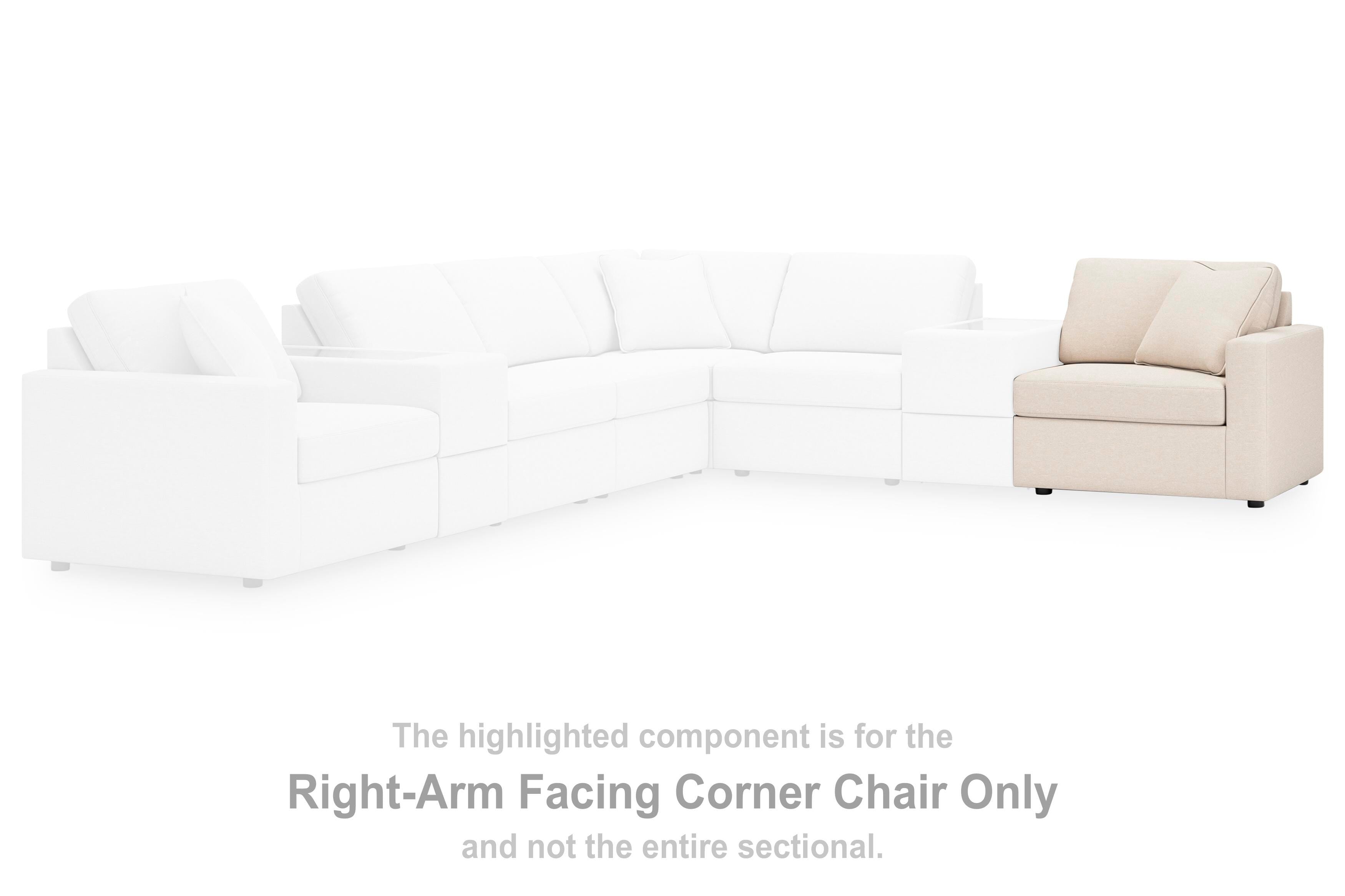 Modmax Balanced Sectional with Audio and Storage Consoles - Luxury Home Furniture (MI)
