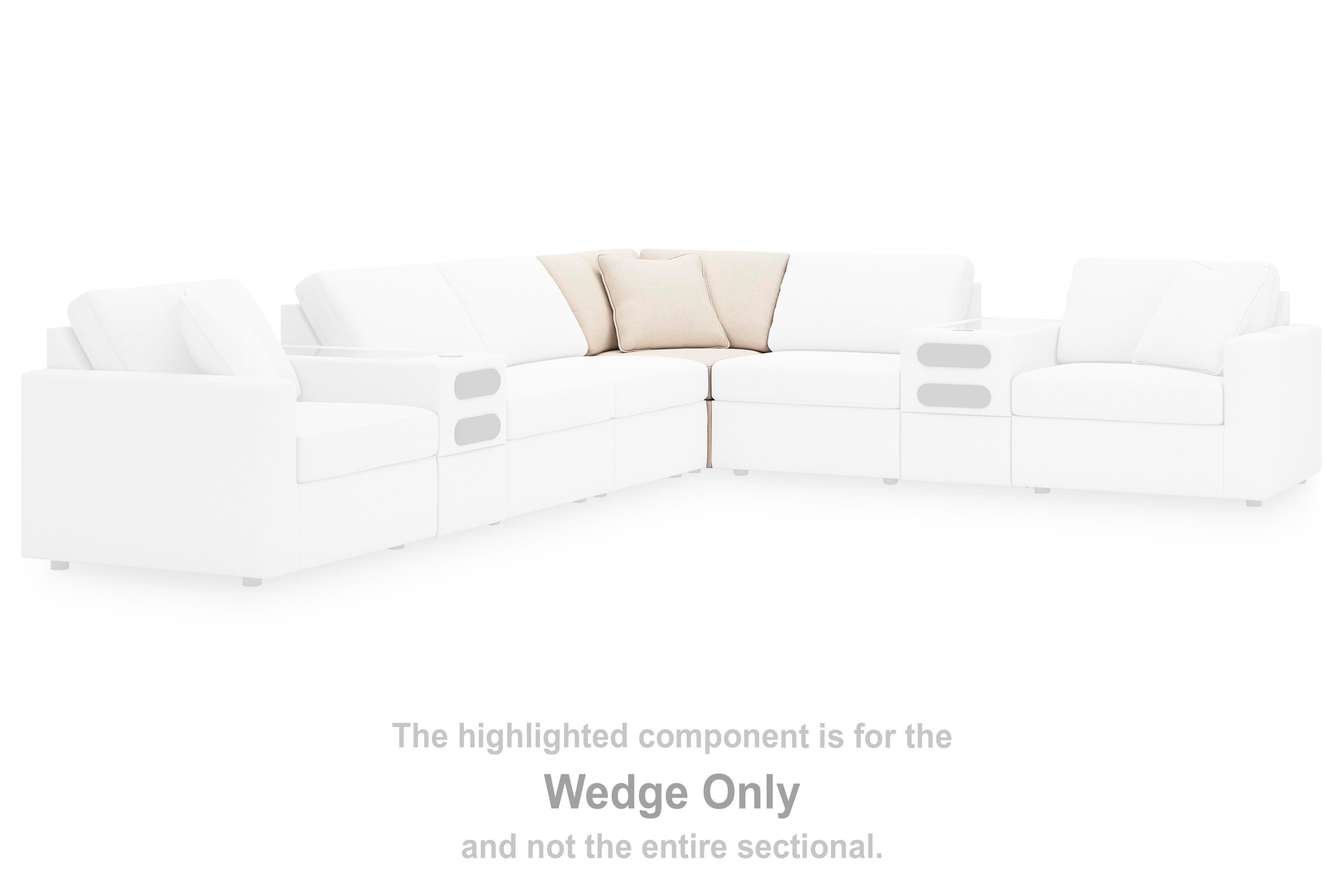Modmax Balanced Sectional with Audio and Storage Consoles - Luxury Home Furniture (MI)