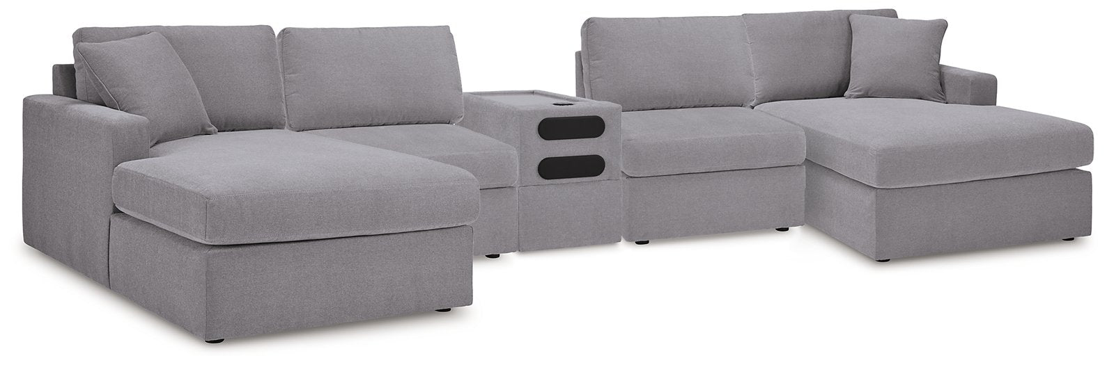 Modmax 5 Piece Sectional with Audio Console - Luxury Home Furniture (MI)