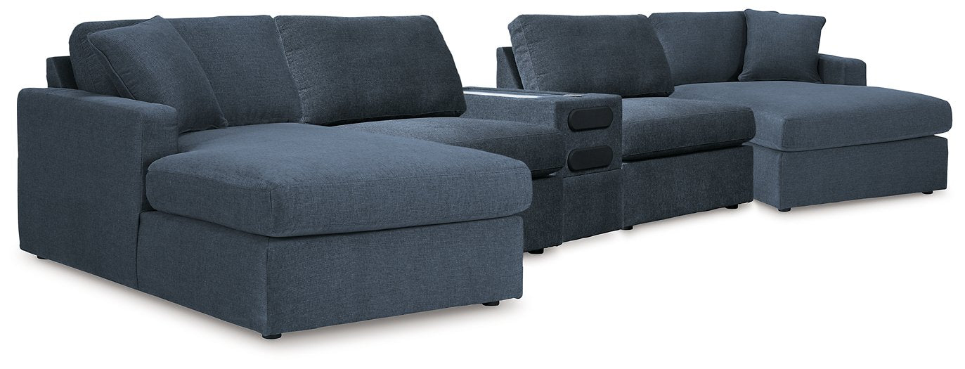Modmax 5 Piece Sectional with Audio Console - Luxury Home Furniture (MI)