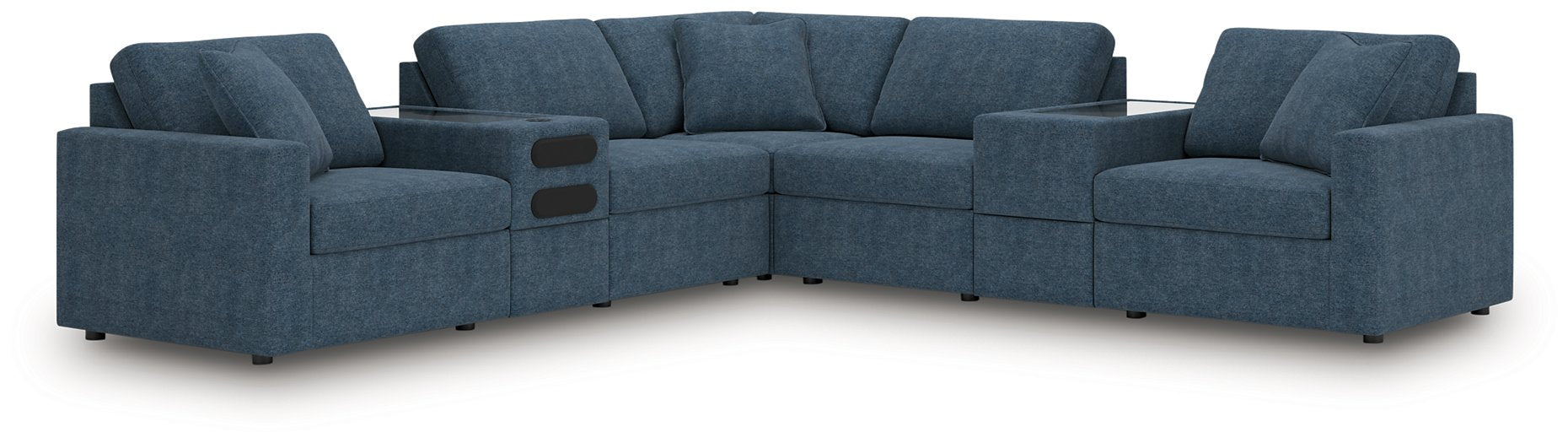 Modmax Balanced Sectional with Audio and Storage Consoles - Luxury Home Furniture (MI)