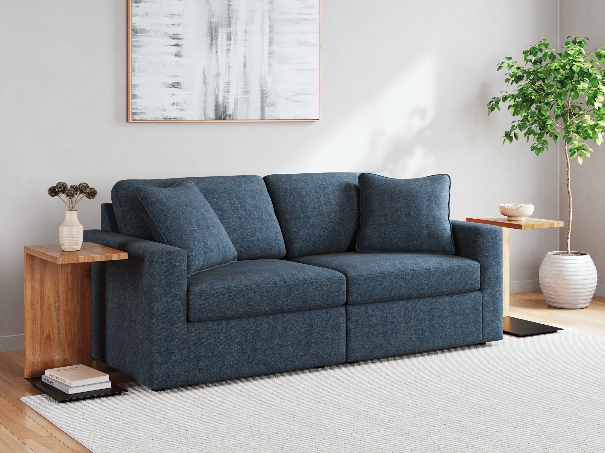 Modmax Sectional with Audio Console - Luxury Home Furniture (MI)