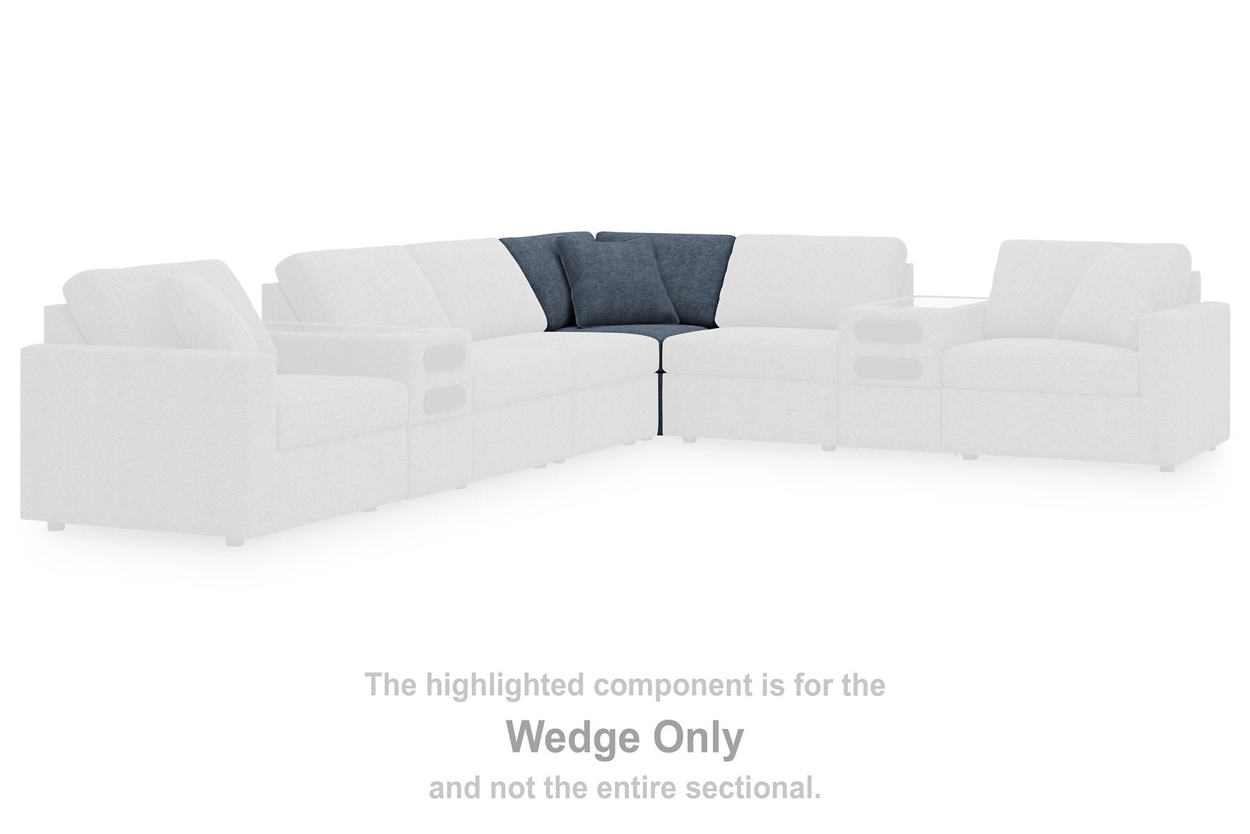 Modmax Balanced Sectional with Audio and Storage Consoles - Luxury Home Furniture (MI)