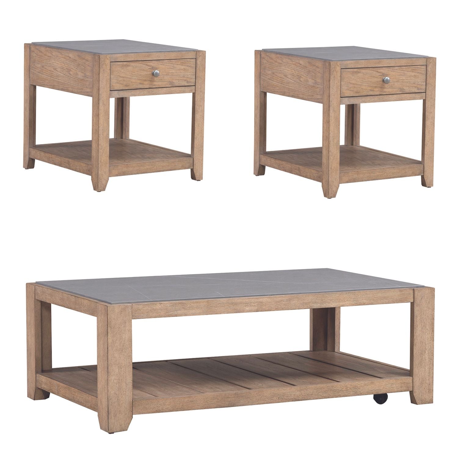 Millstone 3 Piece Set - Luxury Home Furniture (MI)