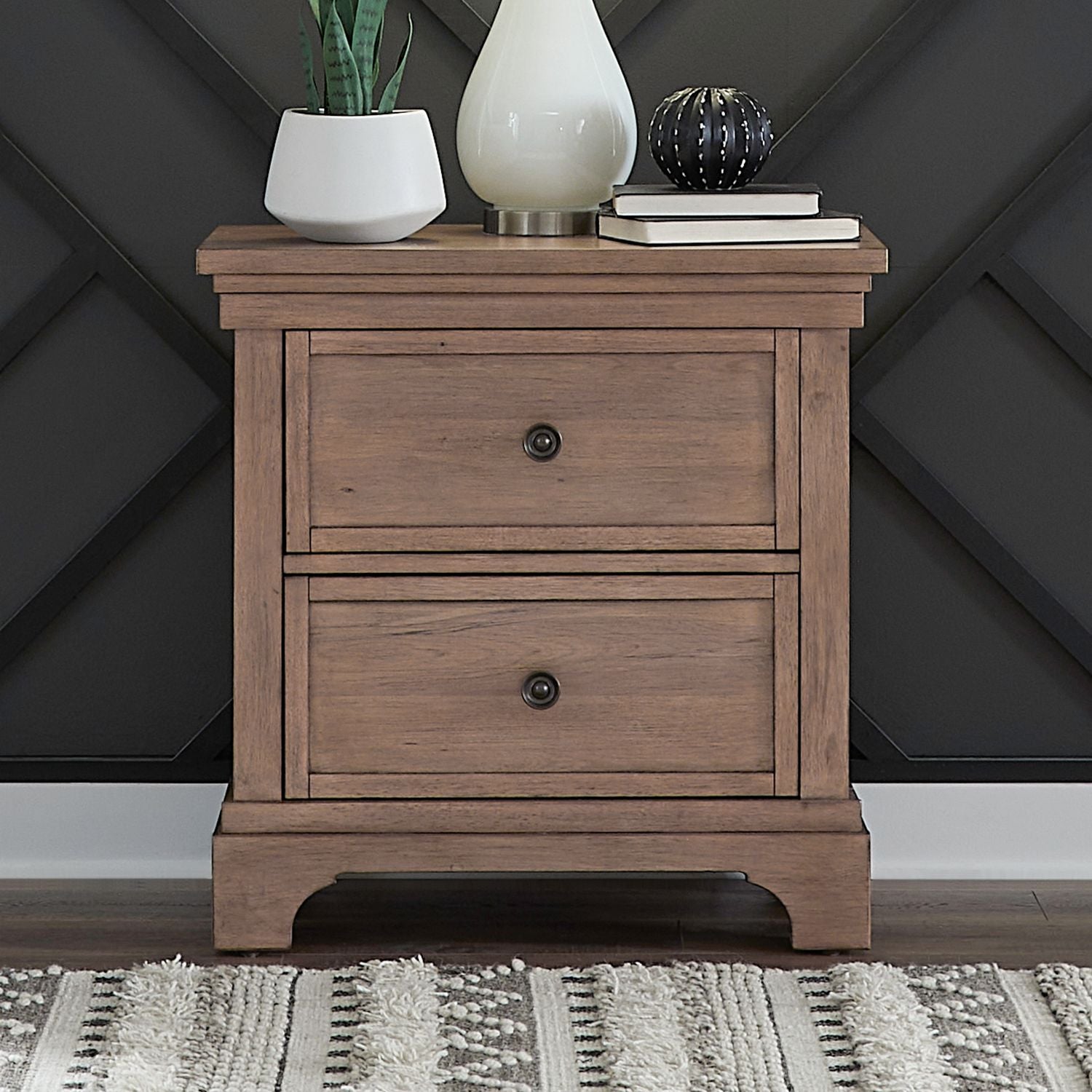 Haven Hills Nightstand w/ Charging Station image