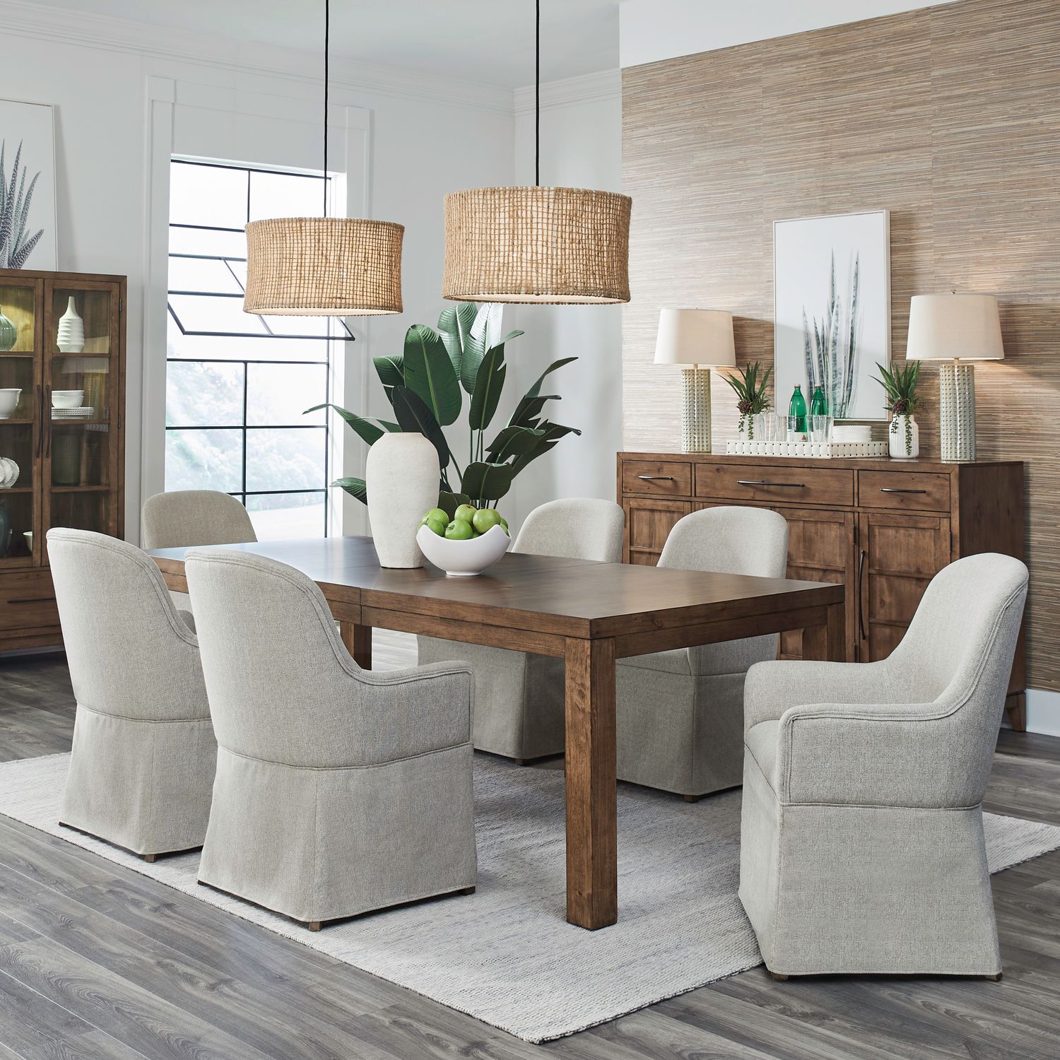 Shaker Lakes 7 Piece Rectangular Table Set image