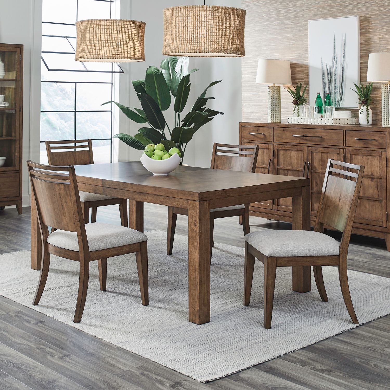 Shaker Lakes Opt 5 Piece Rectangular Table Set image