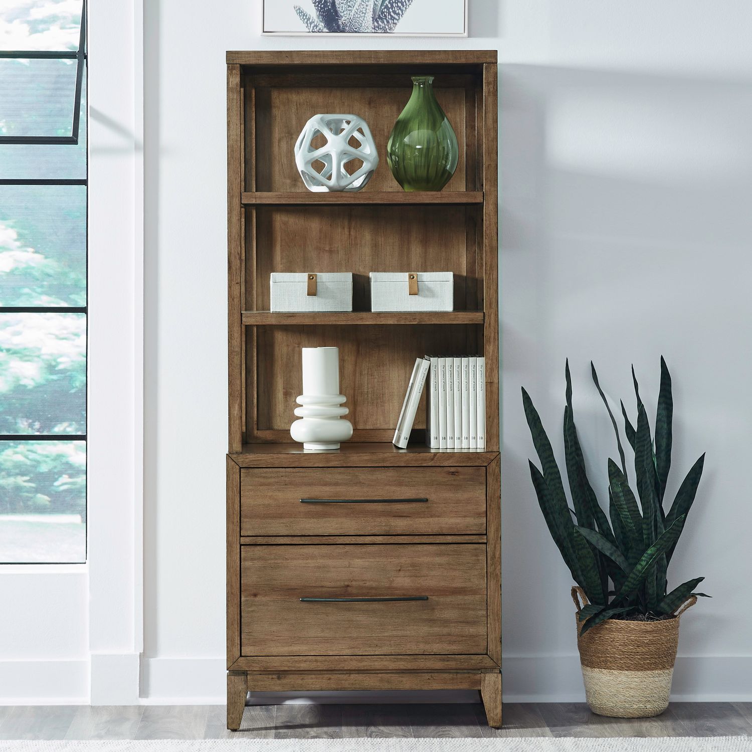 Shaker Lakes Lateral File Bookcase image